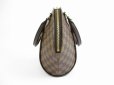 Photo3: LOUIS VUITTON Special Order Damier Leather Brown Hand Bag Ellipse PM #5711