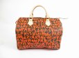 Photo2: LOUIS VUITTON Monogram Leather Graffiti Orange Hand Bag Purse Speedy30 #5718 (2)