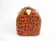 Photo4: LOUIS VUITTON Monogram Leather Graffiti Orange Hand Bag Purse Speedy30 #5718