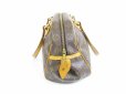 Photo4: LOUIS VUITTON Monogram Leather Brown Hand Bag Purse Montorgueil PM #5719