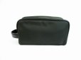 Photo2: LOUIS VUITTON Taiga Canvas Ardoise Black Hand Bag Pouch Palana #5723 (2)