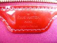 Photo10: LOUIS VUITTON Vernis Patent Leather Red Hand Bag Purse Wilshire PM #5730