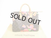 LOUIS VUITTON Limited Monogram Rose Leather Brown Hand Bag Speedy30 #5732
