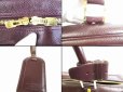 Photo9: LOUIS VUITTON Taiga Leather Bordeaux Duffle&Gym Bag Kendal PM w/Strap #5734