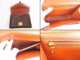 Photo8: LOUIS VUITTON Monogram Leather Brown Hand Bag Monceau w/Strap #5745