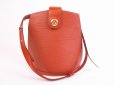 Photo1: LOUIS VUITTON Epi Leather Brown Shoulder Bag Cross-body Bag Cluny #5750 (1)