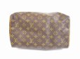 Photo5: LOUIS VUITTON Monogram Leather Brown Hand Bag Purse Speedy30 #5755