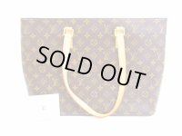LOUIS VUITTON Monogram Leather Brown Tote&Shoppers Bag Luco #5773
