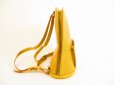 Photo3: LOUIS VUITTON Epi Leather Yellow Backpack Bag Purse Gobelins #5774