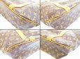 Photo6: LOUIS VUITTON Monogram Leather Brown Tote&Shoppers Bag Sac Shopping #5807