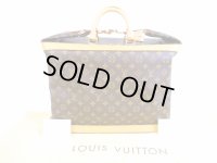 LOUIS VUITTON Monogram Leather Brown Duffle Bag Hand Bag Cruiser Bag 45 #5809