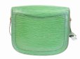 Photo2: LOUIS VUITTON Epi Leather Green Cross-body Bag Saint Cloud GM #5899 (2)