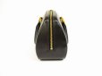 Photo3: LOUIS VUITTON Epi Leater Black Hand Bag Purse Jasmine #5909