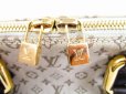 Photo9: LOUIS VUITTON Monogram Mini Canvas Khaki Hand Bag Purse Alma Long #5919