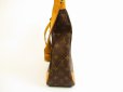 Photo3: LOUIS VUITTON Monogram Leather Brown Shoulder Bag Purse Boulogne 35 #5926