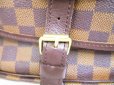 Photo9: LOUIS VUITTON Damier Leather Brown Cross-body Bag Saumur MM 30 SPO #5931