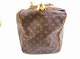 Photo3: LOUIS VUITTON Monogram Leather Brown Duffle&Gym Bag Sac Souple 55 #5933