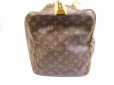 Photo4: LOUIS VUITTON Monogram Leather Brown Duffle&Gym Bag Sac Souple 55 #5933