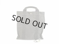HERMES Canvas Her Line Grays Backpack Bag MM w/Lock and Keys #5947