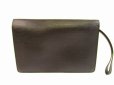 Photo2: LOUIS VUITTON Epi Leather Black Clutch Bag Purse Sellier Dragonne #5951 (2)