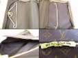 Photo9: LOUIS VUITTON Monogram Leather Brown Garment Bag Suit Carrier w/Strap #5959