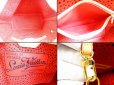 Photo8: LOUIS VUITTON Limited Kusama Leather Red Tote Bag Purse Neverfull MM #5968