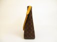 Photo4: LOUIS VUITTON Monogram Leather Brown Shoulder Bag Purse Looping GM #5972