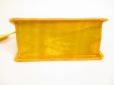 Photo5: LOUIS VUITTON Vernis Patent Leather Yellow Hand Bag Spring Street #5977