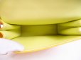 Photo9: LOUIS VUITTON Vernis Patent Leather Yellow Hand Bag Spring Street #5977
