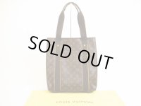 LOUIS VUITTON Monogram Leather Brown Tote Bag Purse Cabas Beaubourg #5990