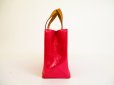 Photo3: LOUIS VUITTON Vernis Pink Patent Leather Hand Bag Purse Reade PM #5991