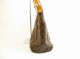 Photo3: LOUIS VUITTON Monogram Leather Brown Tote&Shoppers Bag Totally GM #5992