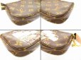 Photo6: LOUIS VUITTON Monogram Leather Brown Mini Accessories Chain Pouch #6002