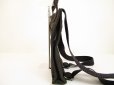 Photo4: HERMES Canvas Her Line Grays Backpack Bag PM w/Lock and Key #6008