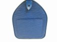 Photo4: LOUIS VUITTON Epi Leather Blue Hand Bag Purse Speedy30 #6025