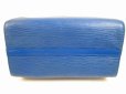 Photo5: LOUIS VUITTON Epi Leather Blue Hand Bag Purse Speedy30 #6025
