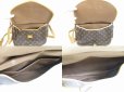 Photo8: LOUIS VUITTON Monogram Leather Brown Cross-body Bag Saumur MM 30 #6038