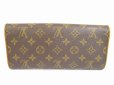 Photo2: LOUIS VUITTON Monogram Leather Brown Cross-body Bag Pochette Twin GM #6047 (2)