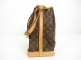 Photo4: LOUIS VUITTON Monogram Leather Brown Shoulder Bag Purse Noe #6055