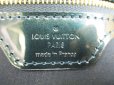 Photo10: LOUIS VUITTON Vernis Patent Leather Deep Green Hand Bag Wilshire PM #6084