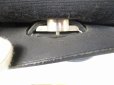 Photo12: HERMES Herbag PM Black Canvas&Leather 2 in 1 Backpack Bag Purse #6092