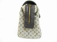 Photo4: LOUIS VUITTON Monogram Mini Canvas Blue Hand Bag Purse Josephine PM #6093