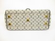 Photo5: LOUIS VUITTON Monogram Mini Canvas Blue Hand Bag Purse Josephine PM #6093