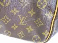 Photo11: LOUIS VUITTON Monogram Leather Brown Duffle&Gym Bag Sac Souple 45 #6096