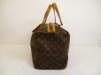 Photo4: LOUIS VUITTON Monogram Leather Brown Duffle&Gym Bag Sac Souple 45 #6096