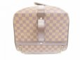 Photo4: LOUIS VUITTON Damier Leather Brown Carry Bag Travel Bag Luggage Eole 50 #6101