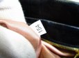 Photo11: miumiu Carf Leather Black Hand Bag 2way Bag With Strap #3723