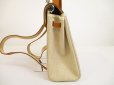 Photo3: HERMES Herbag PM Brown Canvas&Leather 2 in 1 Backpack Bag Purse #6112