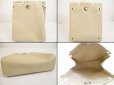 Photo9: HERMES Herbag PM Brown Canvas&Leather 2 in 1 Backpack Bag Purse #6112