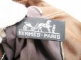 Photo10: HERMES Canvas Her Line Brown Hand Bag Tote Bag Purse Cabas #6119